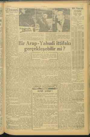  Li ie Sedub eteği A e ya bir çeşit yayının pi Yeniliği suraday Yardımseveri Mei yani den de söz açılıyordu. e iie irle «sine