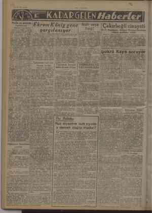  (0. 17 Eylül 1947 Çarşam yalat — Yeni Gazet > Meclis ay sonunda toplanacak (Baştaratı 1 inci Sulh ii har; Tahkikata kat'i bir