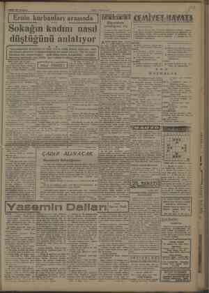    4 ETM 1947 Çarşamba > Vakıt — Yeni Gazete Eroin kurbanları arasında | Sokağın kadını nasıl düştüğünü anlatıyor ta...