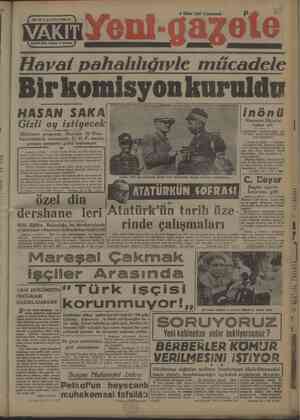 Vakit Gazetesi October 4, 1947 kapağı