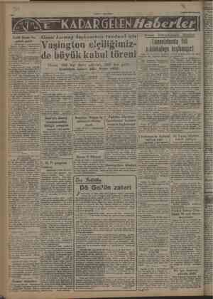    Ge ERİM | YE A vak — xem vzöve PEKİM 1947 Çarsemii i berek Gazetelei Ki a a E elâl Bayar bu kurmay başkanımızı tanıtmak...