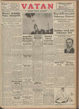 Vatan Gazetesi 2 Ekim 1940 kapağı