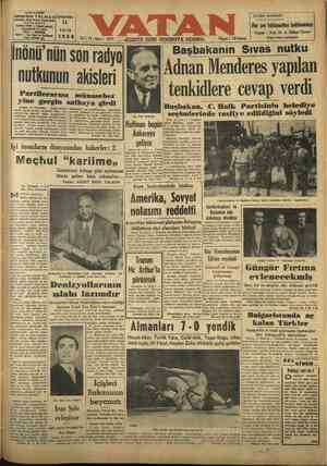  İÇTİMA! BAHİSLER : Bi ae sra Bd Un Her şey hükümetten beklenemez Yazan : Prof. Dr. A. Süheyl Ünver — BAŞMUHARRİRİ —| — cp...