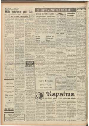    — «1.1952 2 (GÜNÜN YAZISI) Mide yarasının yeni ildc a ik son larla onların ağ- rıları ki Perhize girerler, he e koğarlar,