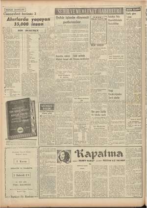    ——— ”—————— VATAN 24.9. 1952 ———— al İHUKUK BAHİSLERİ | m Cezaevleri faciası: 3 Keyfe gö N : eyle göre 1 b ei mik — Ki i i