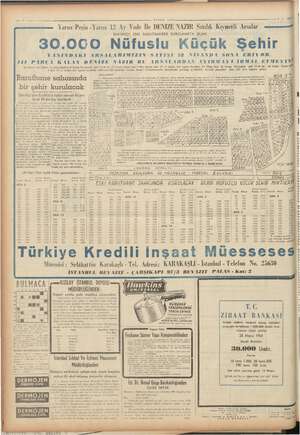    Yarısı Peşin - Yarısı 12 Ay Vade İle DENİZE NAZIR Satılık Kıymetli Arsalar BAKIRKÖY ESKİ BARUTHANEDE KURULMAKTA OLAN 30.000