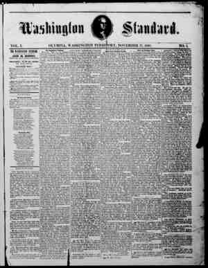The Washington Standard sayfa 1