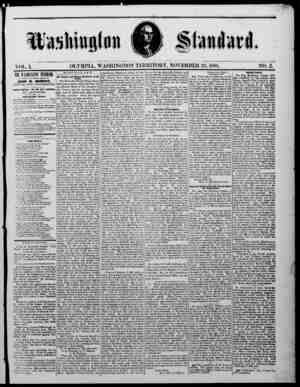 The Washington Standard sayfa 1