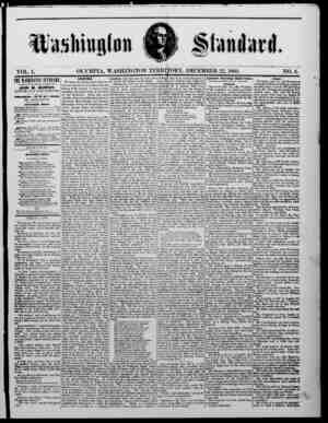 The Washington Standard sayfa 1