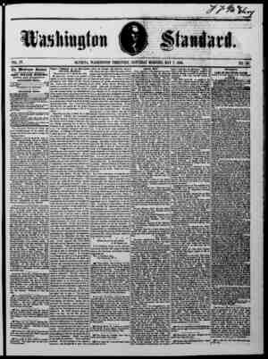 The Washington Standard sayfa 1