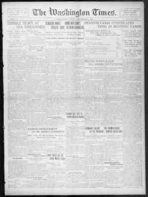 The Washington Times Newspaper December 5, 1902 kapağı
