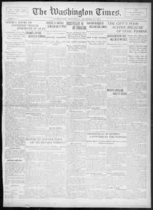 The Washington Times Newspaper December 10, 1902 kapağı