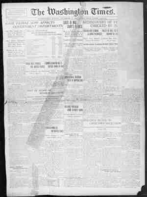 The Washington Times Newspaper December 14, 1902 kapağı