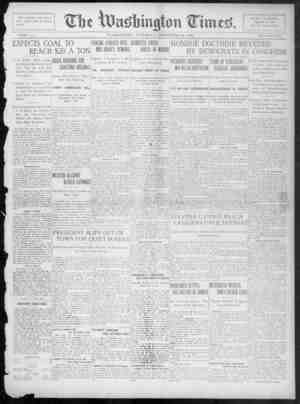 The Washington Times Newspaper December 20, 1902 kapağı