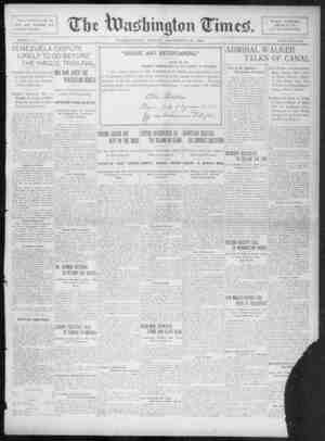 The Washington Times Newspaper December 26, 1902 kapağı