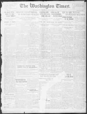 The Washington Times Newspaper January 8, 1903 kapağı