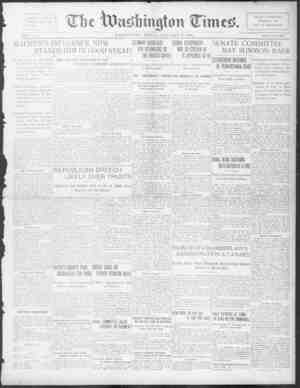 The Washington Times Newspaper January 9, 1903 kapağı