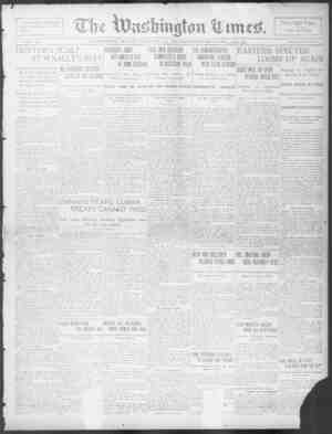 The Washington Times Newspaper January 11, 1903 kapağı