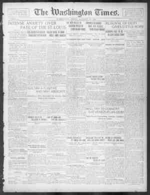 The Washington Times Newspaper January 16, 1903 kapağı