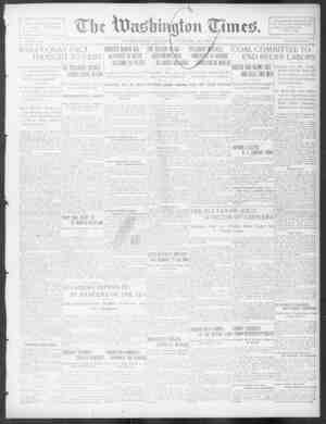 The Washington Times Newspaper January 20, 1903 kapağı