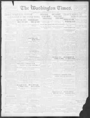 The Washington Times Newspaper January 22, 1903 kapağı