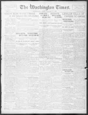 The Washington Times Newspaper January 23, 1903 kapağı