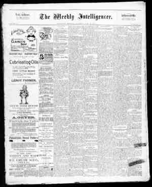The Weekly Intelligencer Newspaper June 27, 1891 kapağı