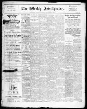 The Weekly Intelligencer Newspaper December 12, 1891 kapağı