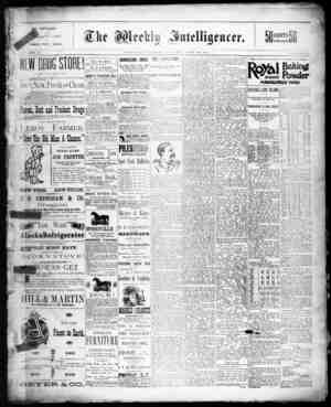 The Weekly Intelligencer Newspaper June 25, 1892 kapağı