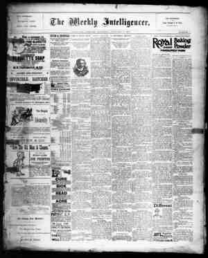 The Weekly Intelligencer Newspaper February 4, 1893 kapağı