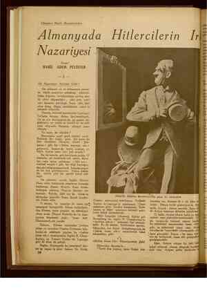     Dünyanın Büyük Meselelerinden Almanyada Hitlercilerin Ir Nazariyesi Yazan" HABİL ADEM PELİSTER m irk Nazariyesi Nereden