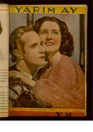 Yarım Ay Dergisi 15 Mart 1937 kapağı