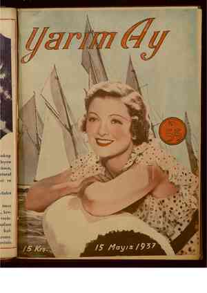 Yarım Ay Dergisi 5 Mayıs 1937 kapağı