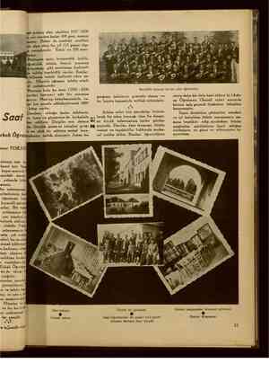     Saat “auştur. rak açılmış olan okuldan 1937 «1938 is yılı sonuna kadar 498 genç mezun Hâlen üç mesleki sınıftan Tet olan