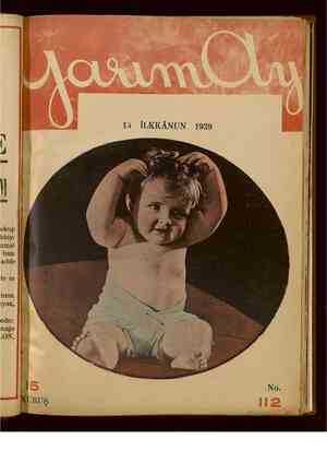 Yarım Ay Dergisi 15 Aralık 1939 kapağı