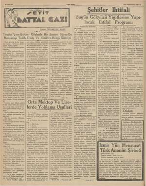    27 Kânunusa 1935 7 © Şehitler ihtifali (| Sih'ie s Yazan: NIZAMETTİN NAZİF Teodos Yere Bakan Gözlerile Bir Saniye Süren Bu
