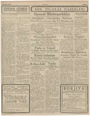    PR , 10 şubat 1935 a ZINDAN GÜNEŞİ TJlusal Ftiomar > Hayır, böyle gidemezsin Ülgen Se — Çekil! $ ile, şeye Tağen s ahşi Mi