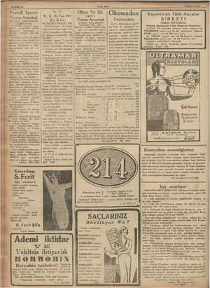    e eş 1 Nisan 1938 e o. Birinci Kordon Telefon No. Telefon: 2004—2050 | 2007 - 2008 Eczacıbaşı , Ferit Şifa eczanesi Sıhhi