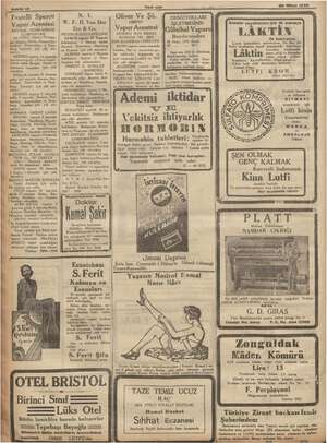    Sanlfe 12 Yeni Asır klapa Ev Afsah 193: e — Fratelli Sperco NV, Oliver. Ve Şü. DENİZYOLLARI Acentesi W. F. H. Van Der İTET