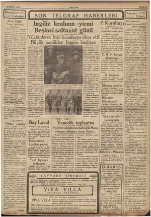    r 8 Mayıs 1935 ——— — — Kars Halkı Geceyi çadırlarda eçiriyor Kars, 4 ( — ii gelen haberlerde 25 k n başka üç eli tamam PANE