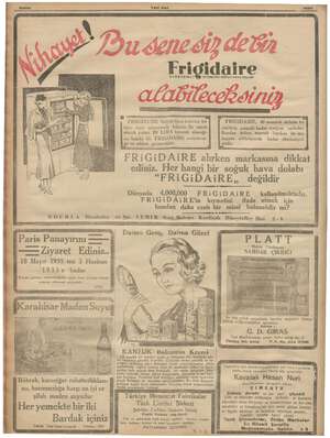    Yeni Asır / 1935 | BOURLA Biraderler veŞsii IZMIR Gazi Bulvarı Kardiçalı HüseyinBey Han ELEKTIR Erigidai SOĞUK ır DOLABI