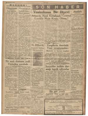  © Rs Haziran 1935 Dünyanın Para siyasası Bersadaki karşı ve LE, hriamasına âmil olan şe lerden | biri de devallüsyon i nlar