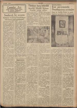    1s Eyldl 1935 BUYUK HARPTA v Bir: Casuslar Avı INGILIZ - ALMAN USLARI inci Kısım e Şaşılacak bir soygun Zürihteki Avusturya
