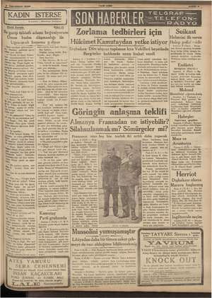    7 Teşrinisani 1938 KADIN b .. Edebi Român Dİ ea adanan da merakını gideremiyor- Uzatılan mii) işaret “ilen y ali Mn...