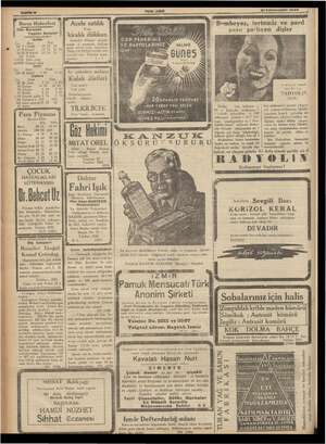    Sahte 8 > - YENi ASIR e eee 31 Kânunusanl 1936 an 1 Borun Ha Heli Nİ Acele satılık Bembeyaz, tertemiz ve parıl n orşa > .