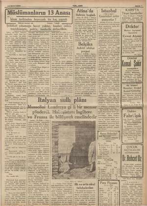    26 Şubat193s YEN, ASIR Müslümanların 13 Anası ölem sayısı: Şehitleri yalin hacet yakfuğ” Meiüları onları İslam tarihinden