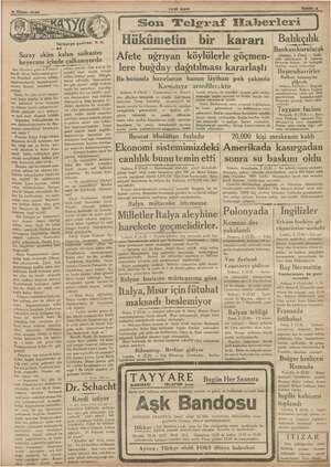    9 Nisan 1936 Türkçeye çeviren: —4 akim kalan suikastın heyecanı içinde çalkanıyordu Saray Son Ekselâns general Potapov...