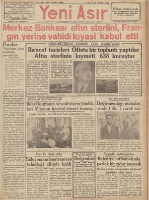    aa - Gazi Bulvarı - IZMIR A No. 9258 KIRK IKINCI SENE aa İmtiyaz sahibi: ŞEVKET BİLGİN Başmuharrir ve umumi neşriyat...