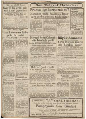  Teşrınisanı 19386 Hâlâ mı softalık hevesi Eyip'te bir evde bek- taşi âyini yapmışlar > Âyine 20 erkek ve -10 kadın iştirâk