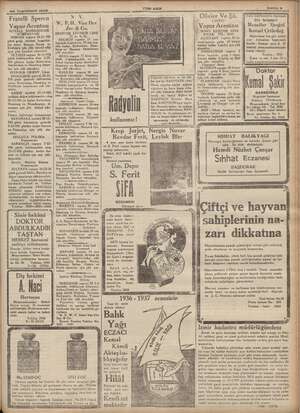    22 Teşrinisani 1936 Fratelli Sperco Vapur Acentası ROYALE NEERLANDA! KUMPANYASI HERMES Yağma 2411-9 günü gelip çile...